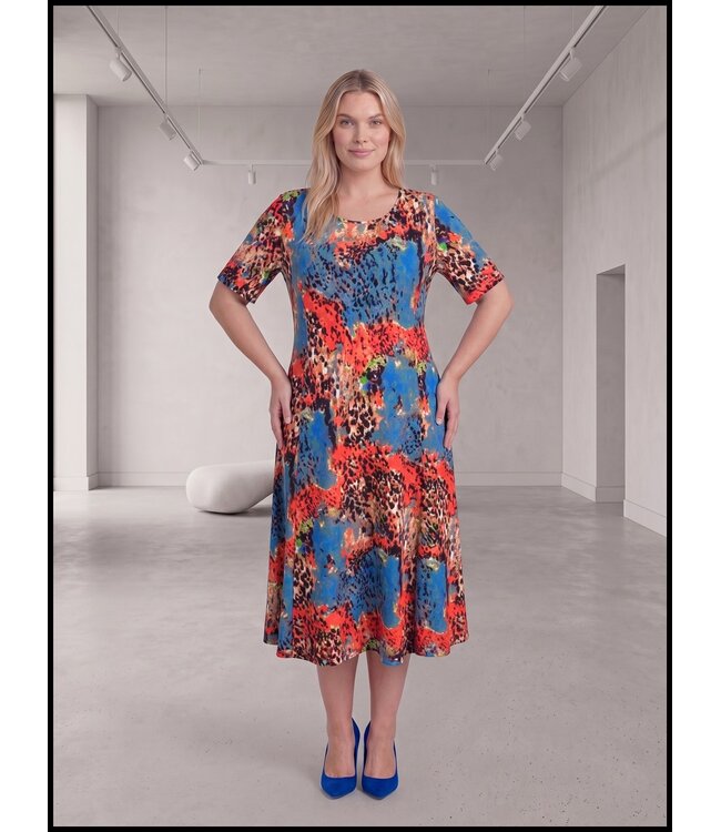 Blau Magna Kleid