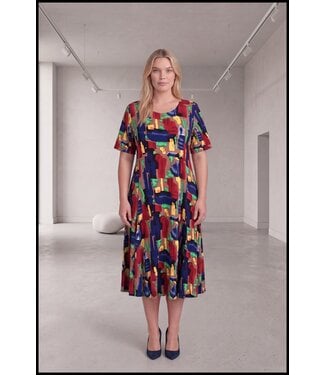 Magna Viscose Magna Jurk