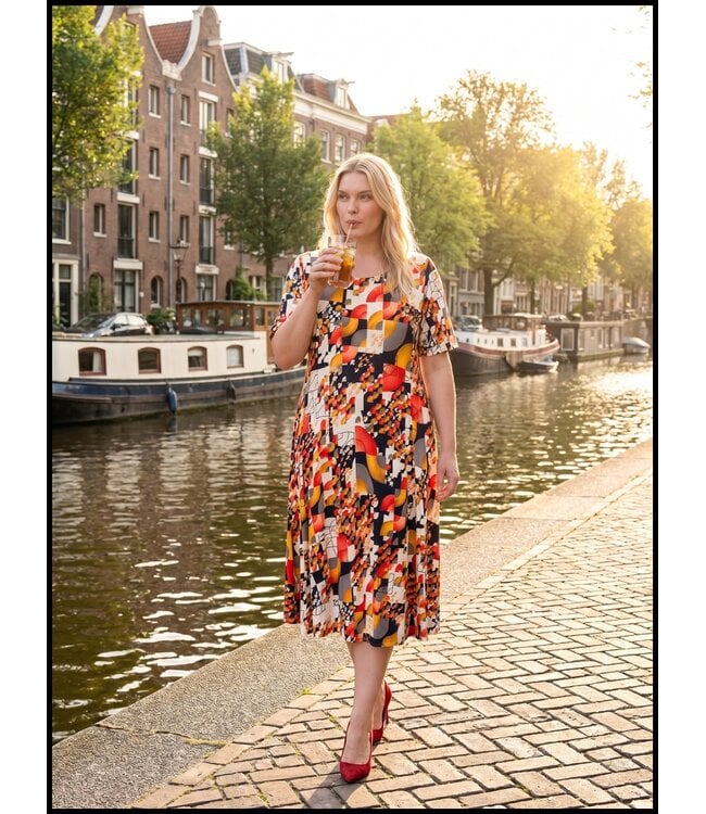 Mooie Viscose Magna Jurk