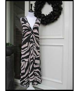 Magna Braun Magna Kleid