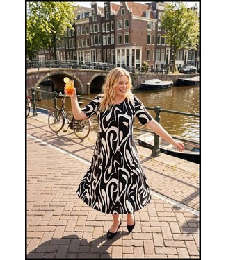 Magna Black Magna Dress