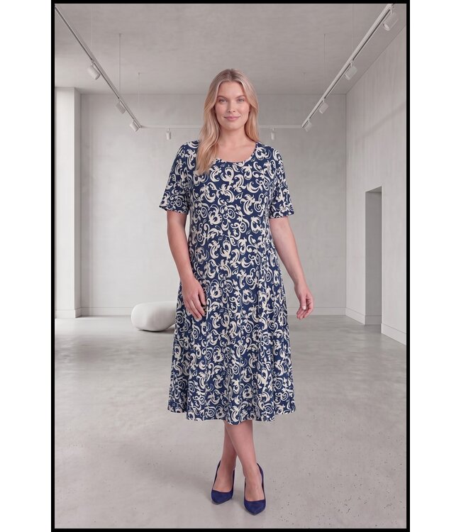Blau Magna Kleid
