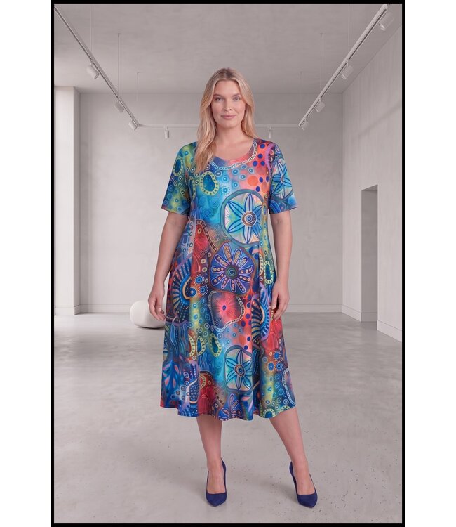 Blue Magna Dress