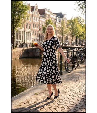 Magna Mooie Viscose Magna Jurk