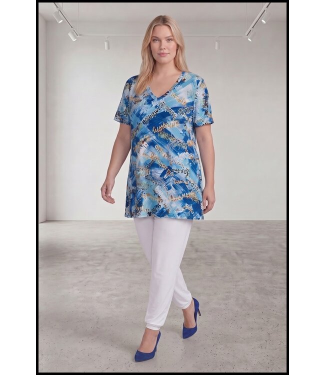Blue Magna Tunic