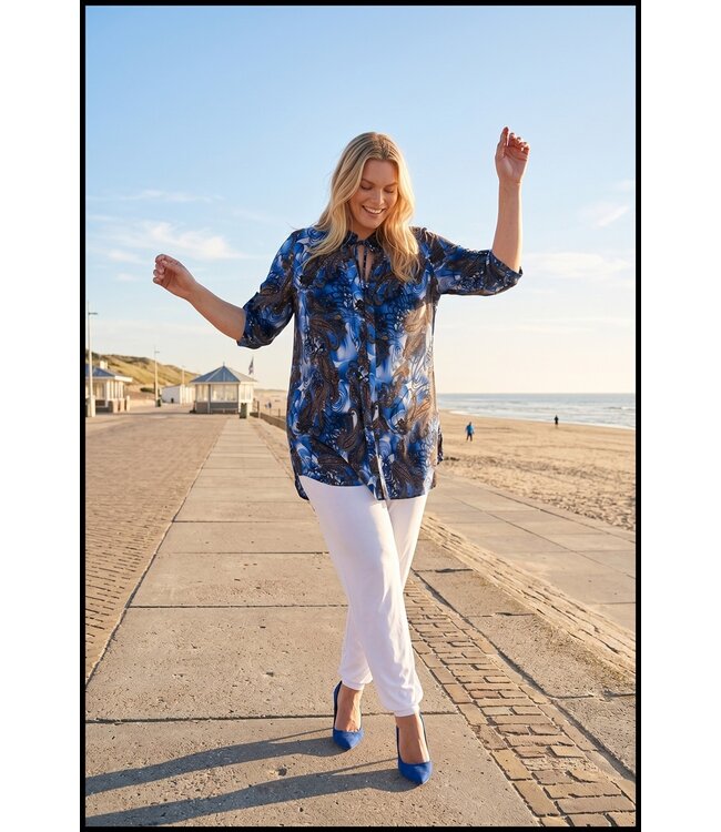 Blue Magna Tunic