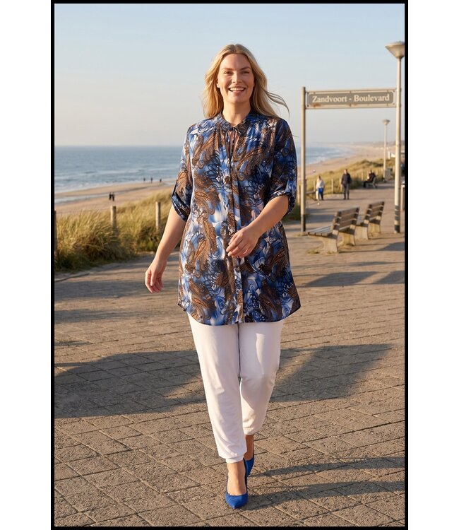Blue Magna Tunic