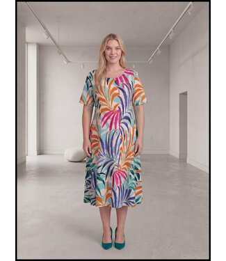 Magna Grün Magna Kleid