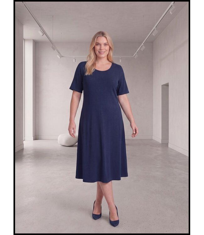 Blau Magna Kleid