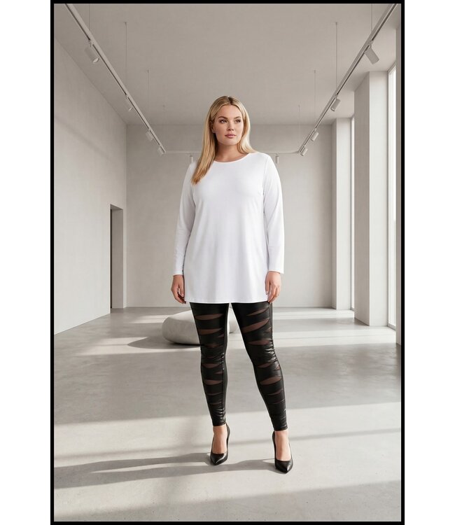 Schwarz Magna Legging