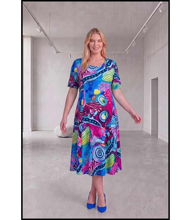 Blue Magna Dress