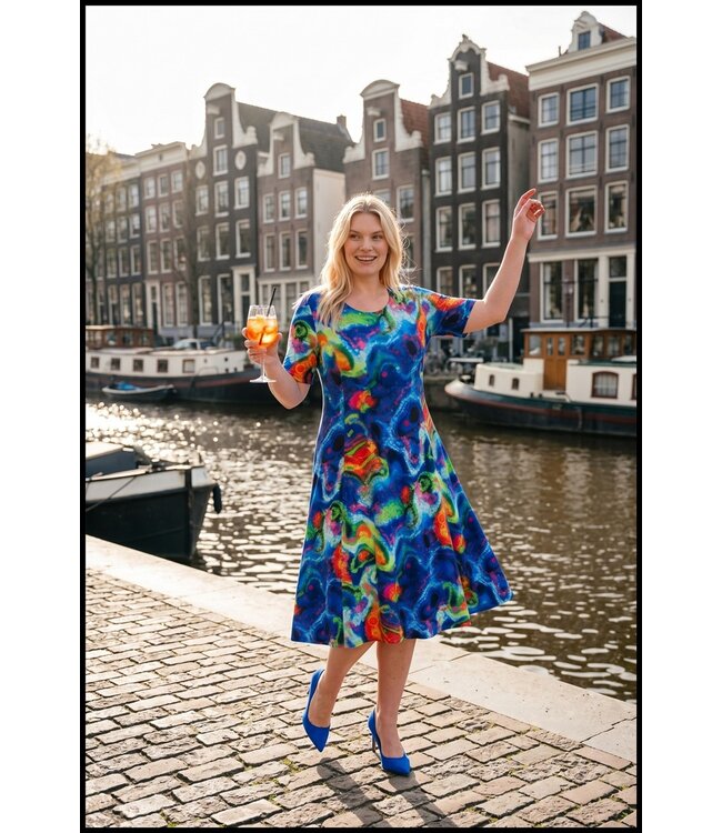Blue Magna Dress