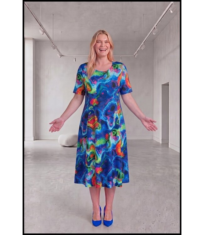 Blue Magna Dress