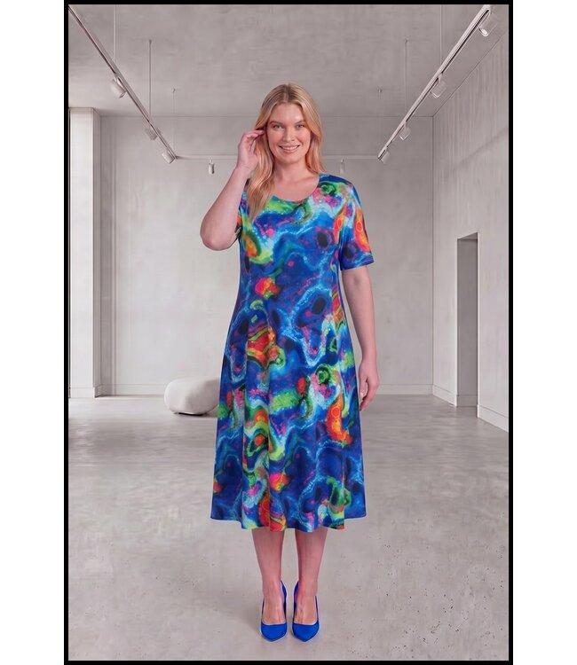 Blue Magna Dress