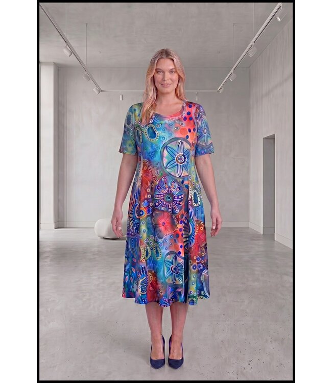 Blue Magna Dress