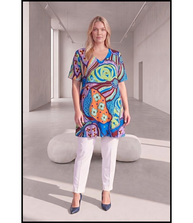 Blue Magna Tunic