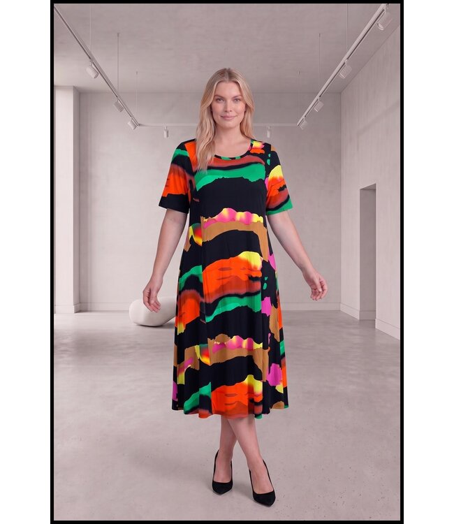 Black Magna Dress