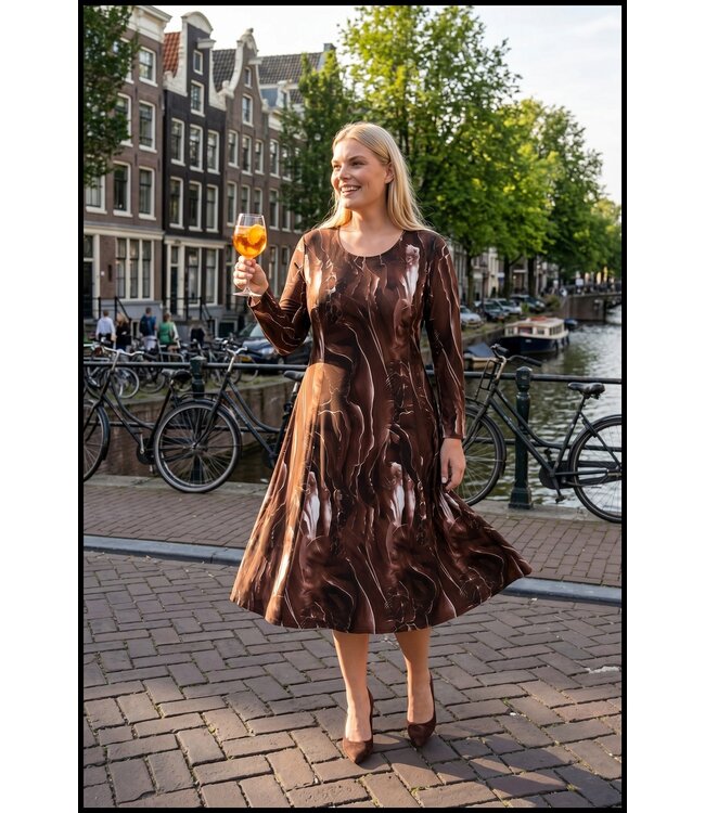 Brown Magna Dress
