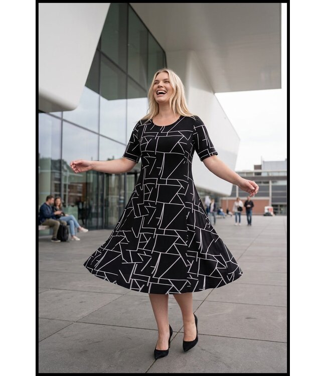 Black Magna Dress