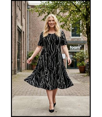 Magna Black Magna Dress