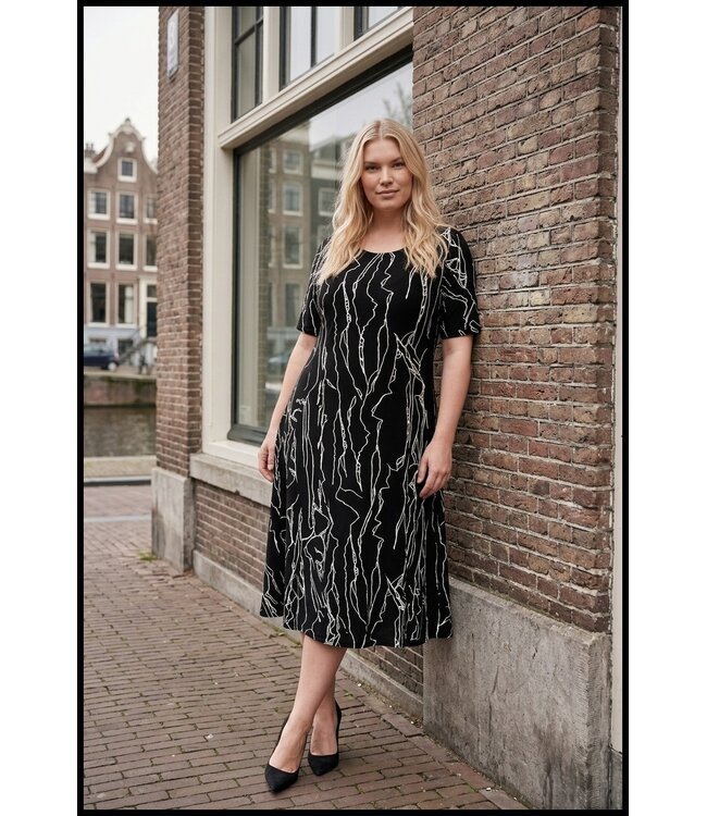 Black Magna Dress