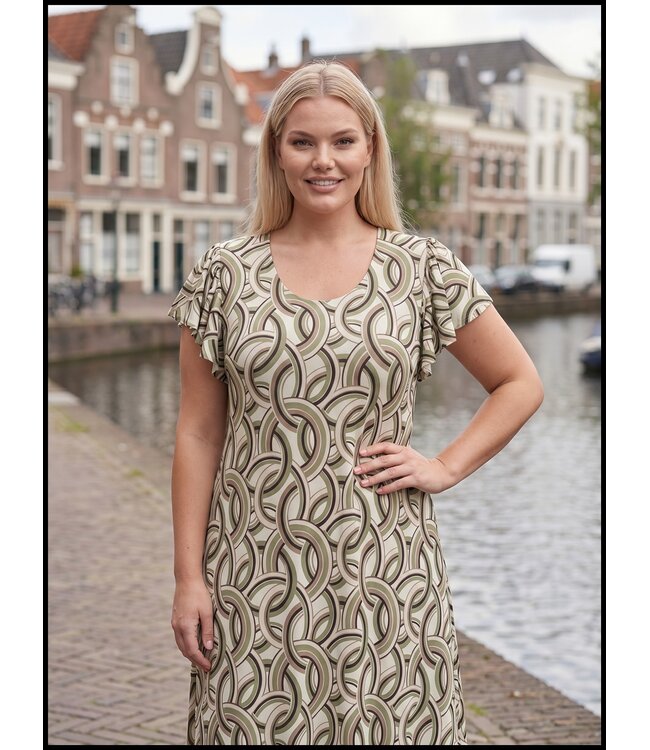 Mooie Rekbare Magna Jurk