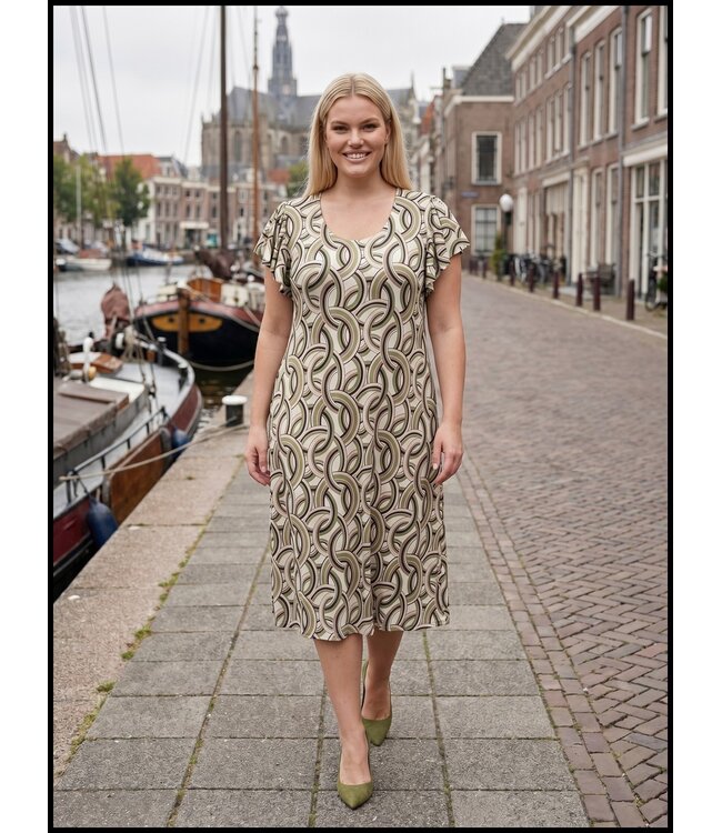 Mooie Rekbare Magna Jurk