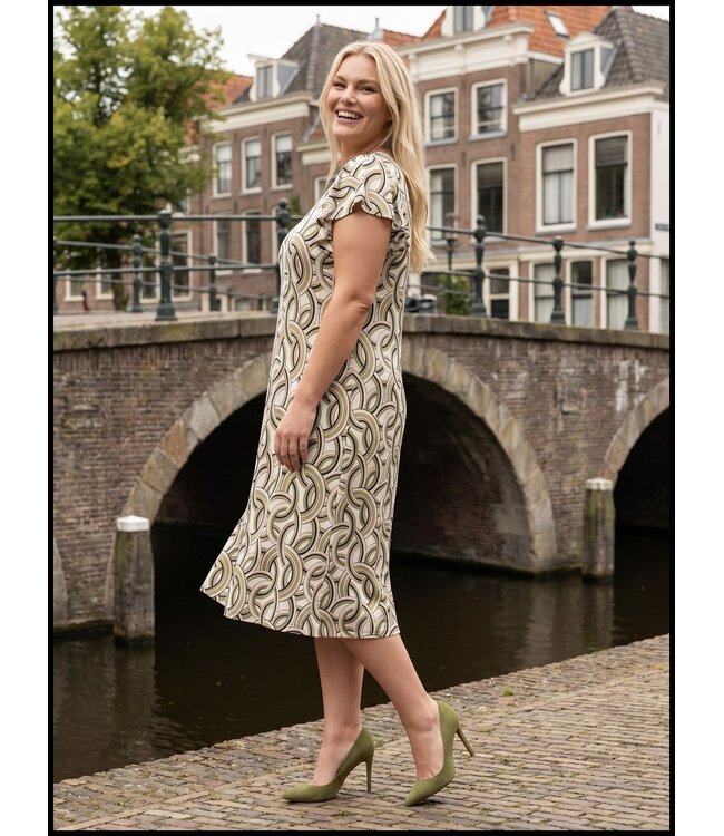 Mooie Rekbare Magna Jurk