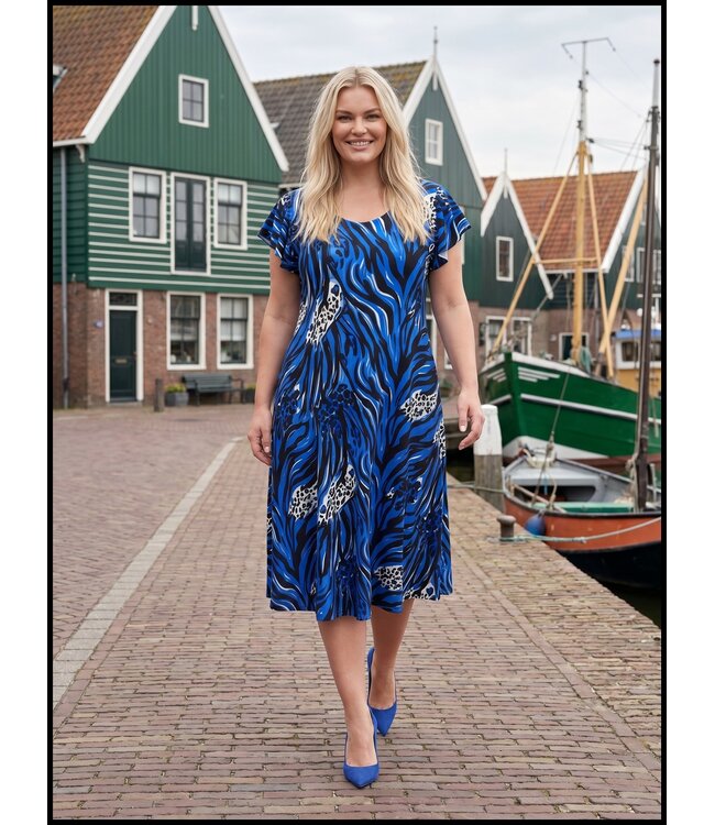 Blau Magna Kleid