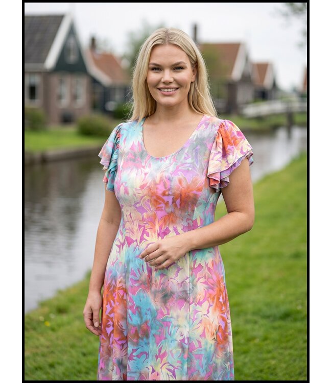 Mooie Rekbare Magna Jurk