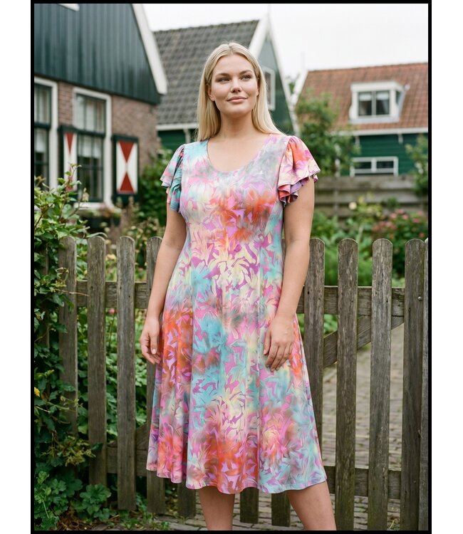 Mooie Rekbare Magna Jurk