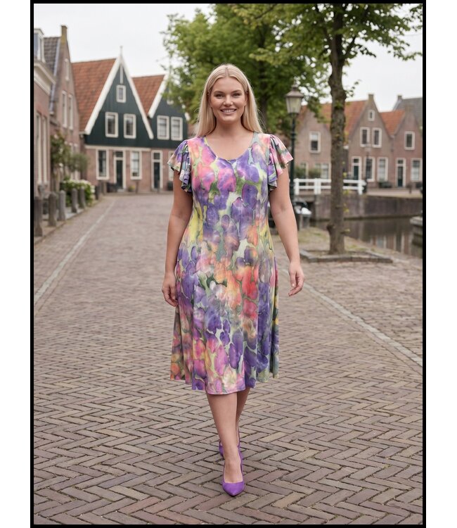 Mooie Rekbare Magna Jurk