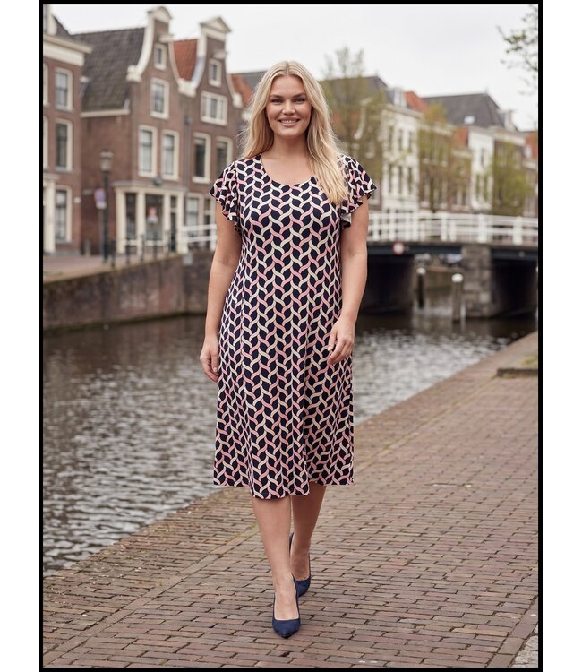 Mooie Rekbare Magna Jurk