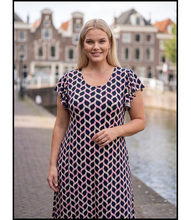 Mooie Rekbare Magna Jurk
