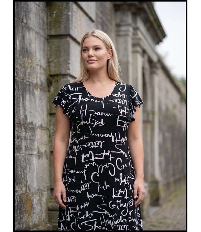 Mooie Rekbare Magna Jurk