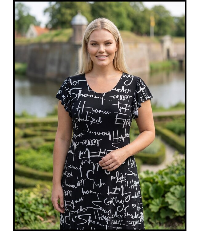 Mooie Rekbare Magna Jurk