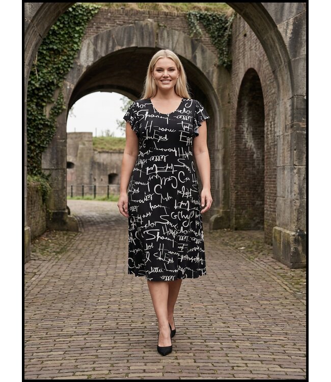 Black Magna Dress