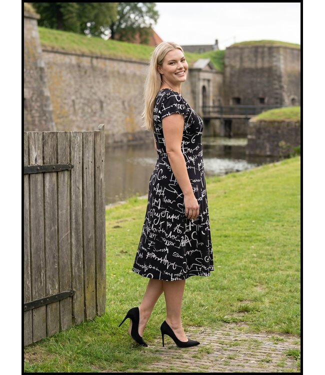 Black Magna Dress