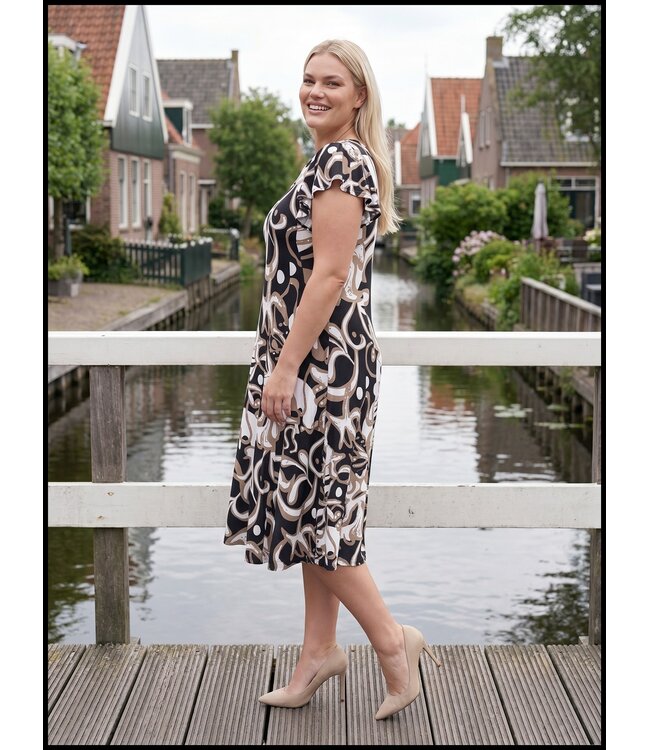 Brown Magna Dress