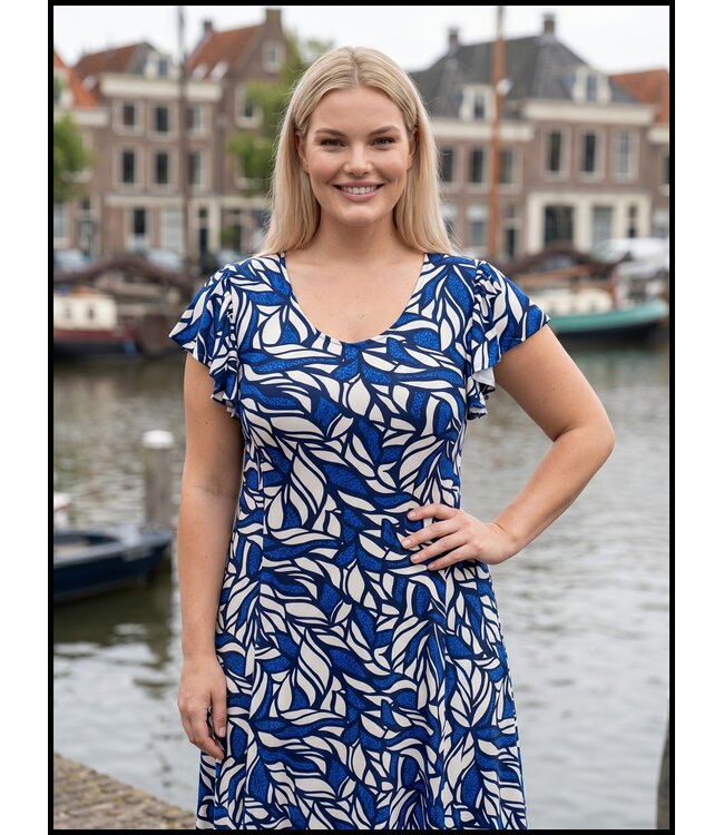Blau Magna Kleid