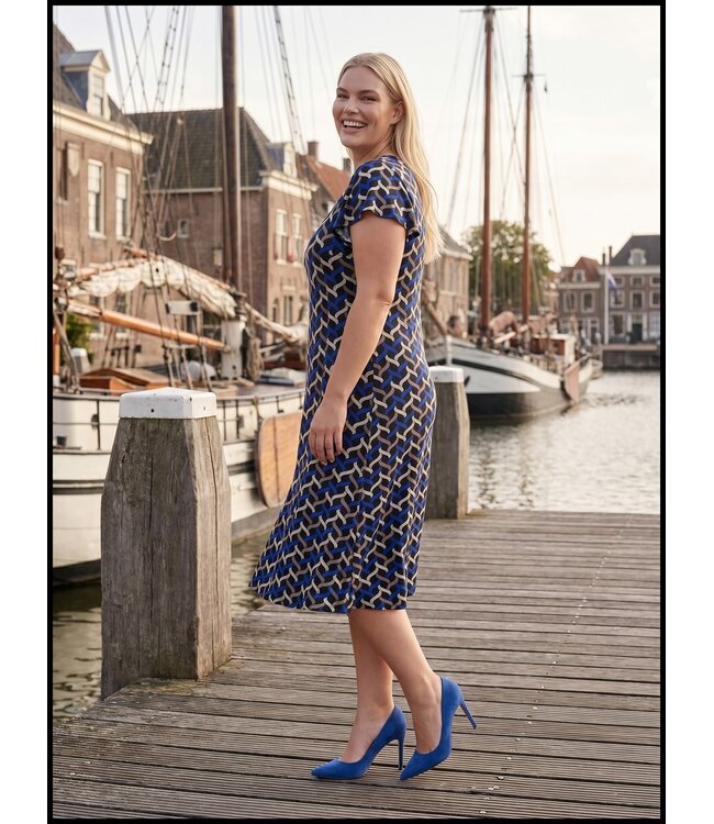Mooie Rekbare Magna Jurk