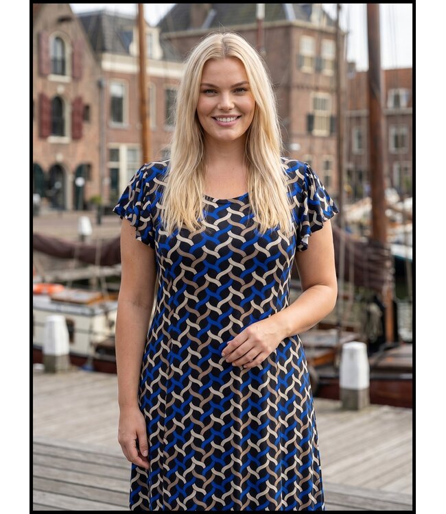 Blau Magna Kleid