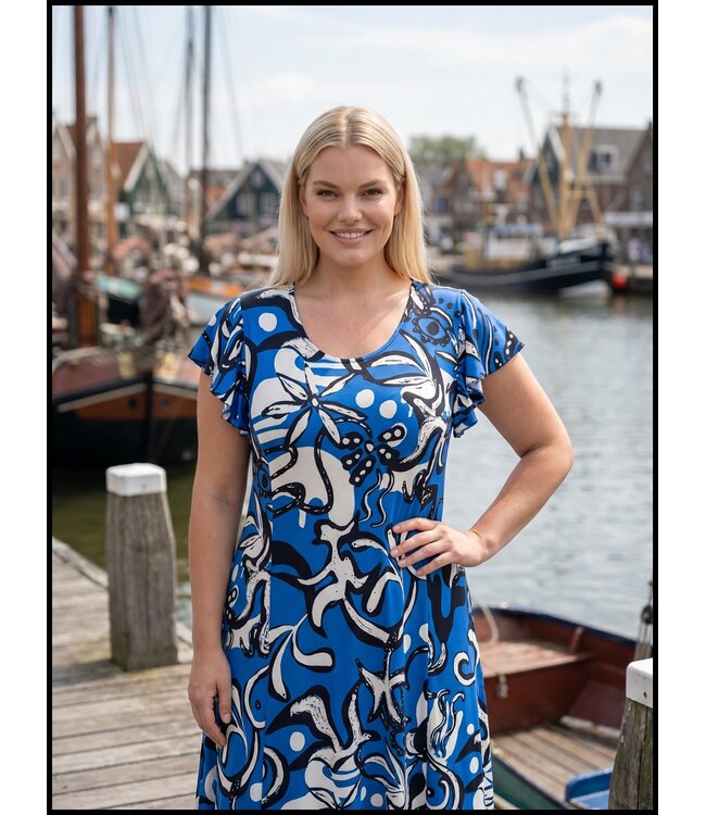 Mooie Rekbare Magna Jurk