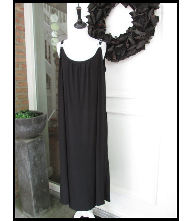Schwarz Magna Kleid