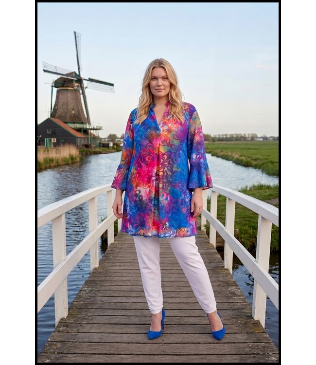 Blue Magna Tunic