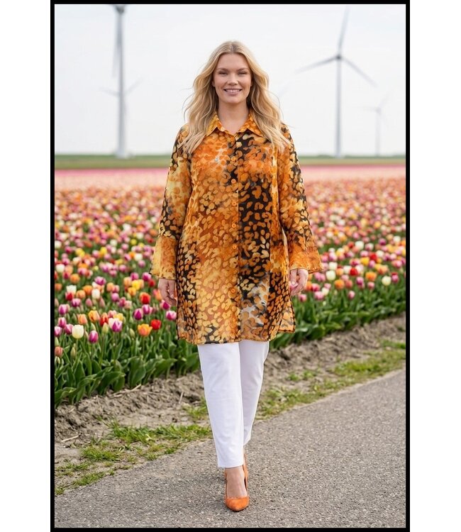 Gelb Magna Bluse