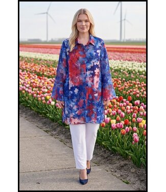 Magna Blau Magna Bluse