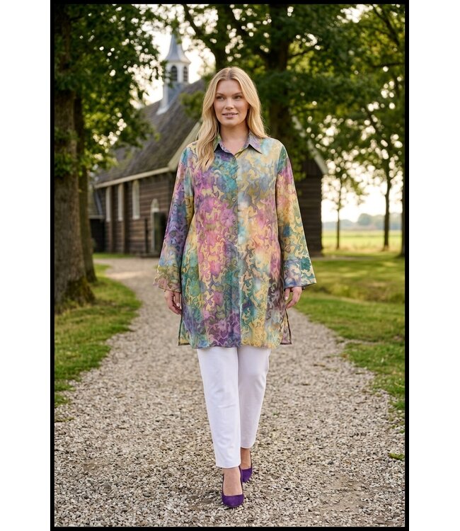 Wijde Manchet Magna Blouse