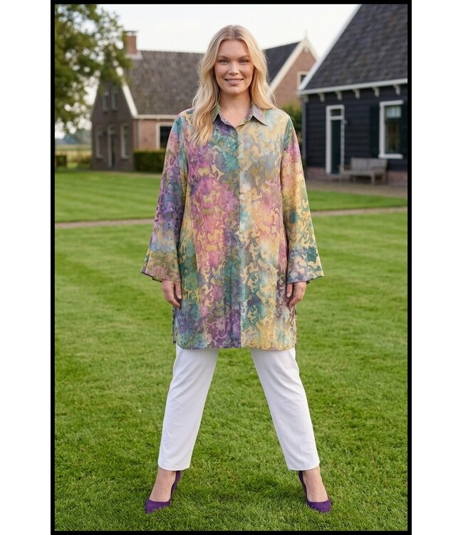 Wijde Manchet Magna Blouse