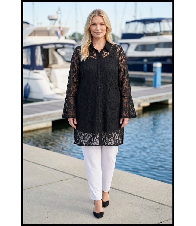 Wijde Manchet Magna Blouse